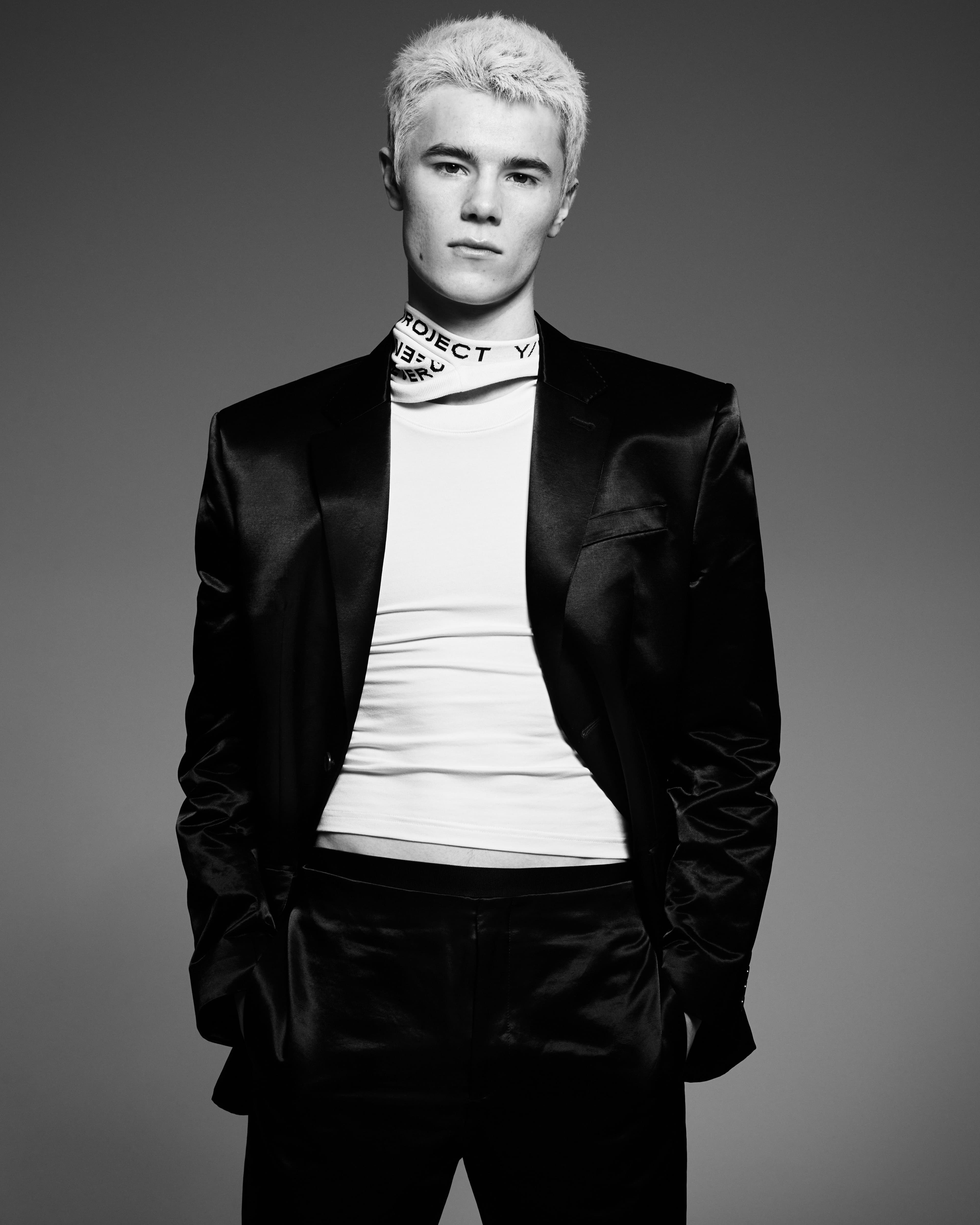 JACKET and PANTS by ,Filippa K. ,TOP by ,Y/Project.,