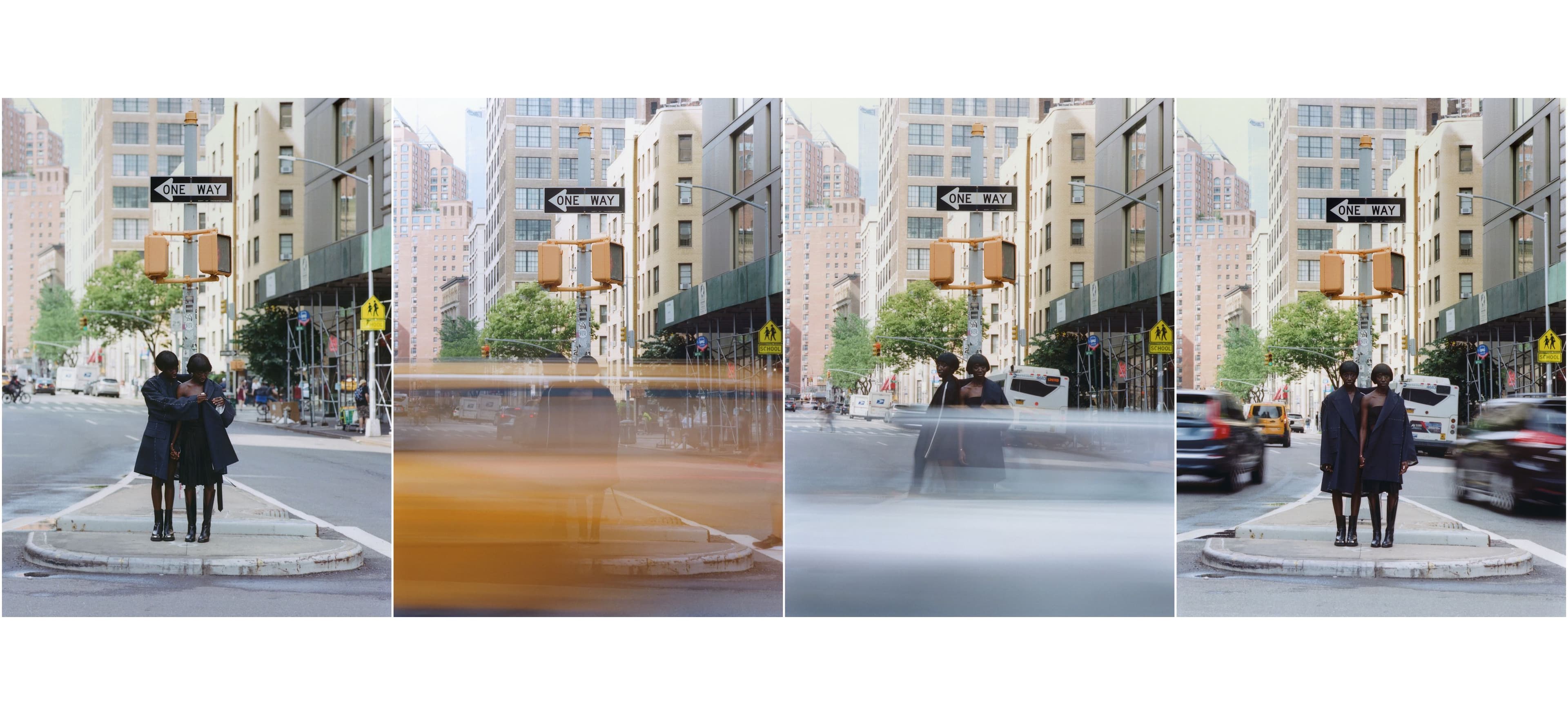 Asta and Ida wear all clothing by Peter Do. Ring by Sophie Buhai. Cuff by Tapley.