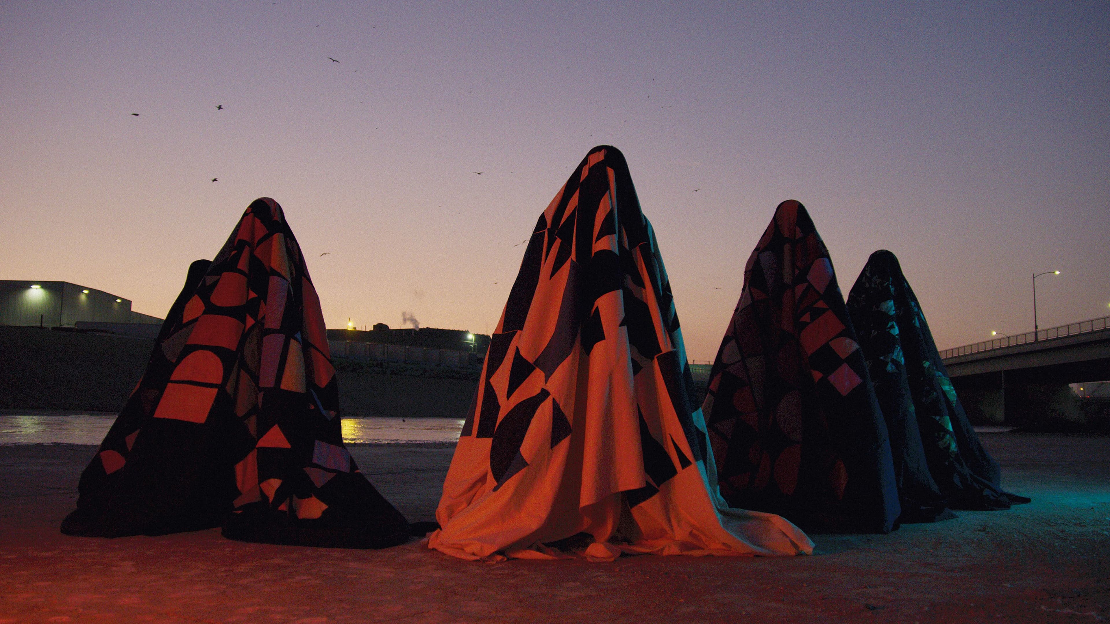 Doug Aitken, ’Flags and Debris,’ 2021 (still), from ’Works 1992-2022’ (MACK, 2022). Courtesy of the artist and MACK.