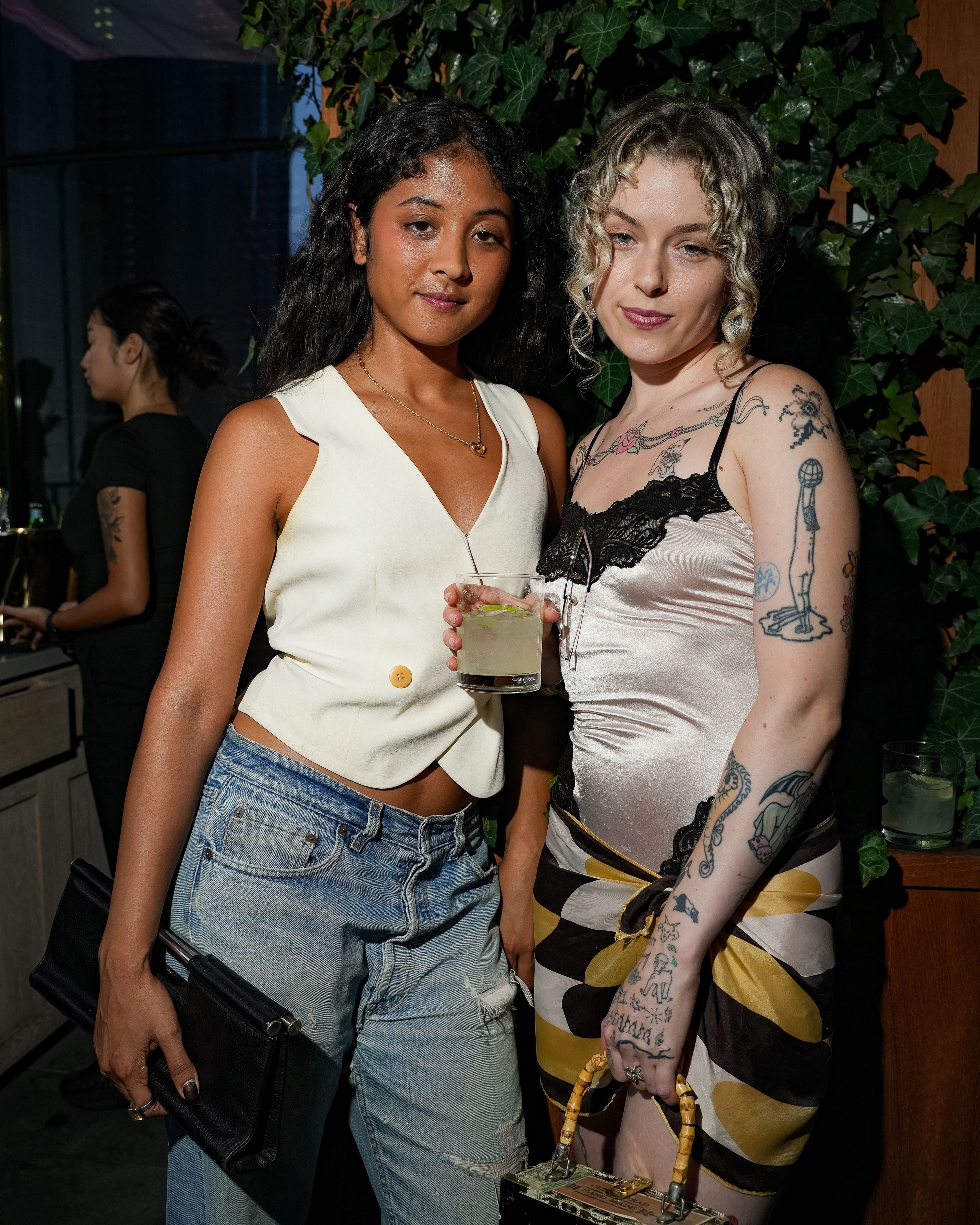 Courtney Yates and Annie Murphy