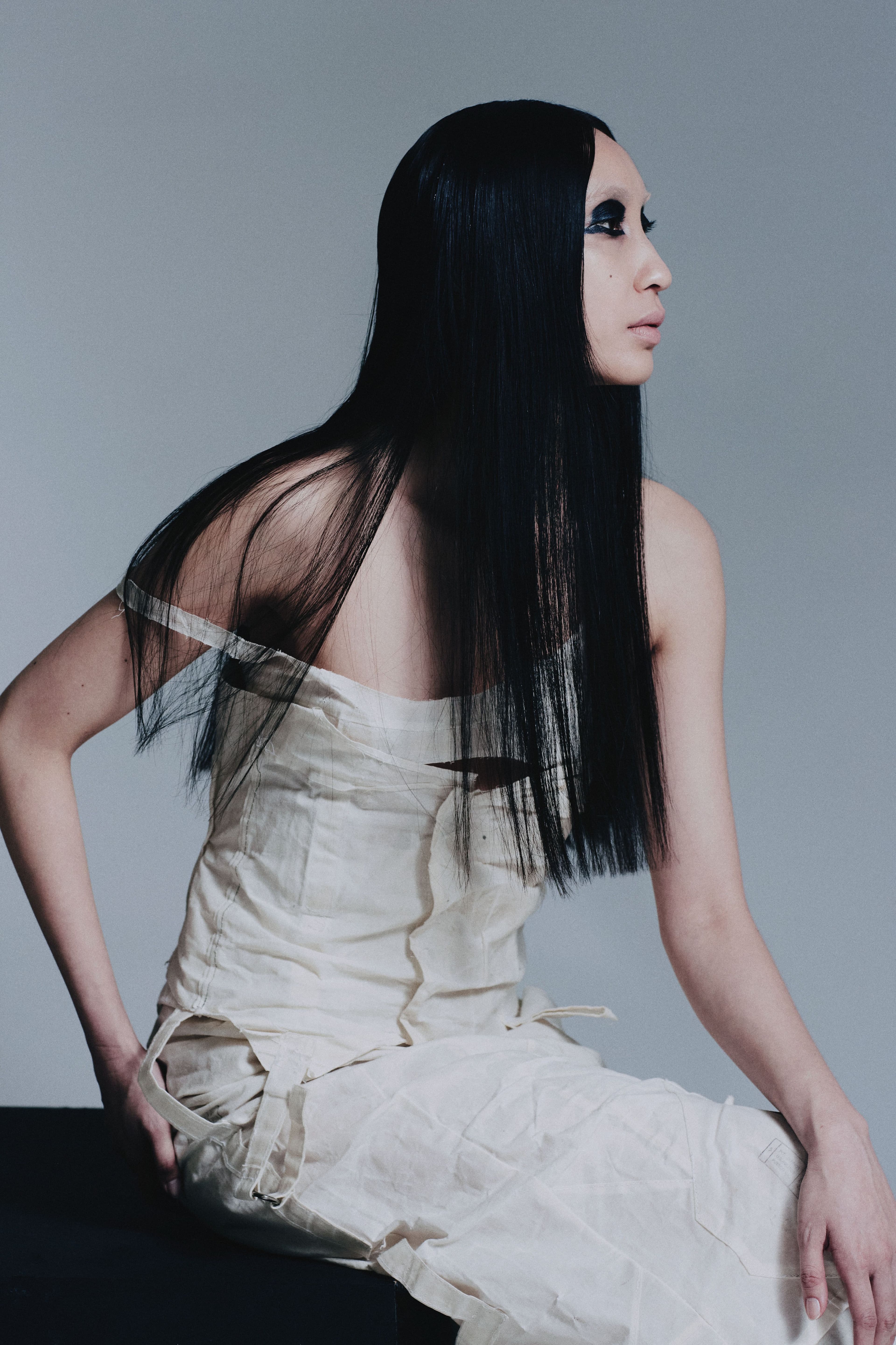 All clothing by Elena Velez