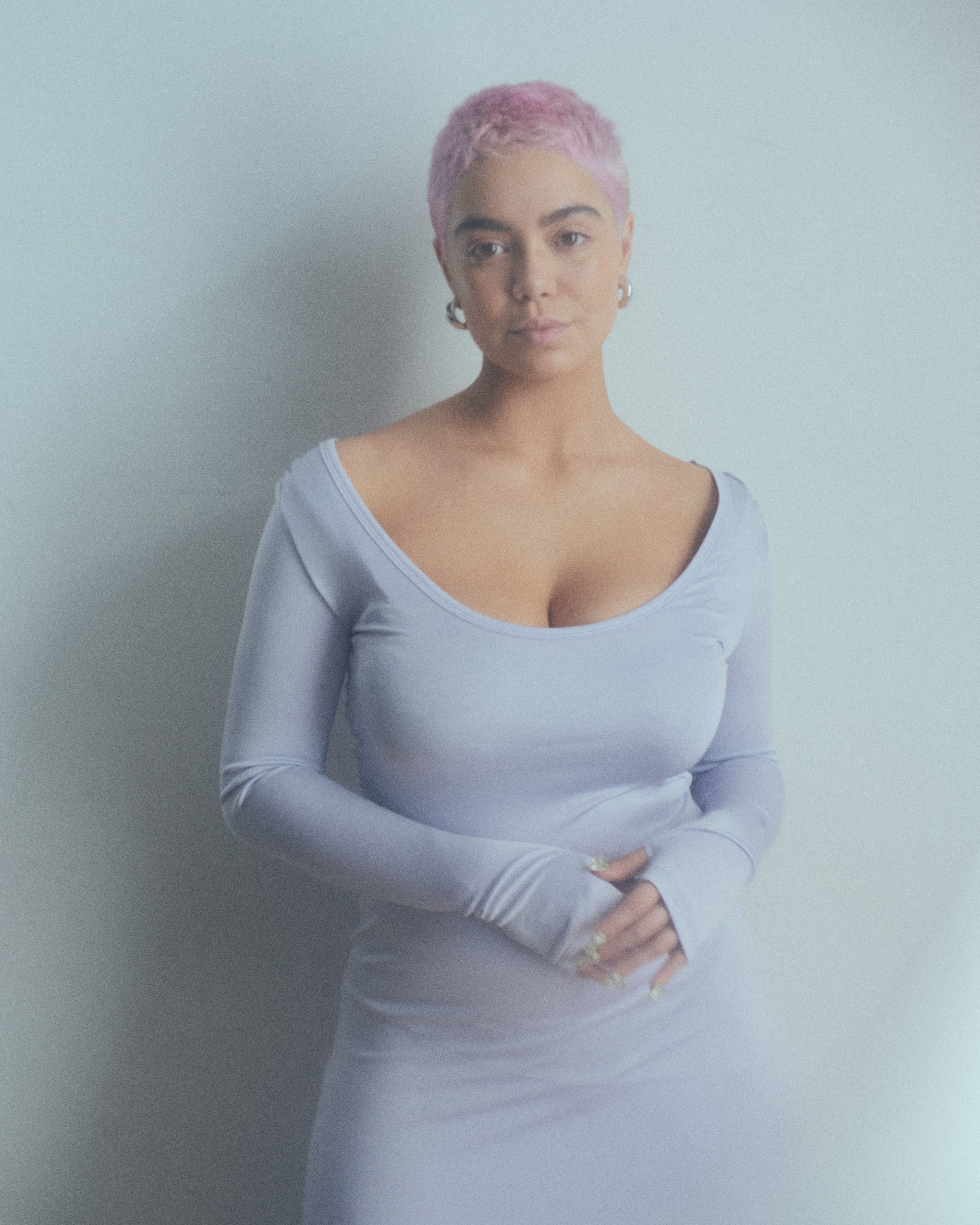 Dress by Silk Laundry. Earrings by Agmes.