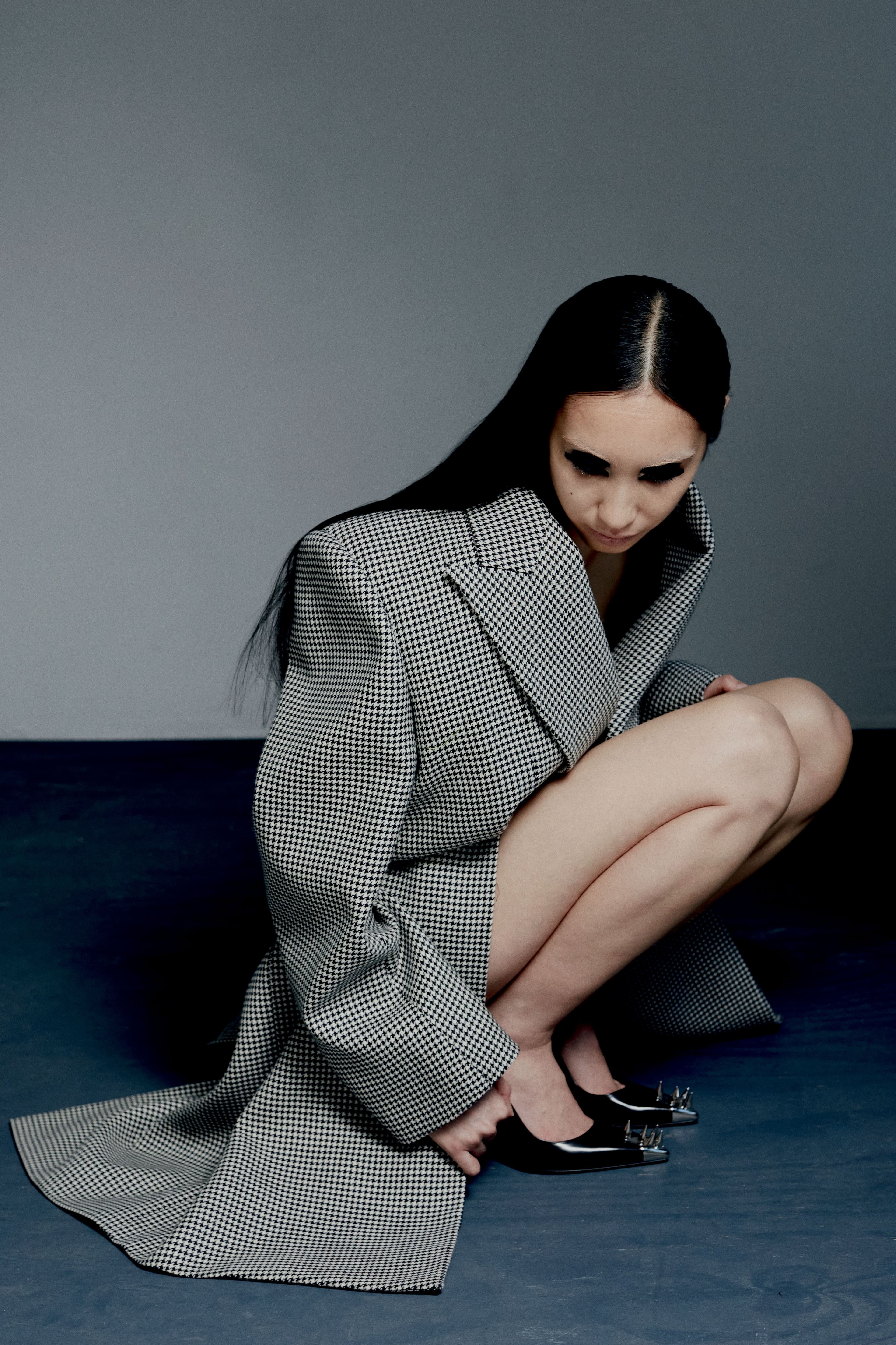 All clothing by Alexander McQueen