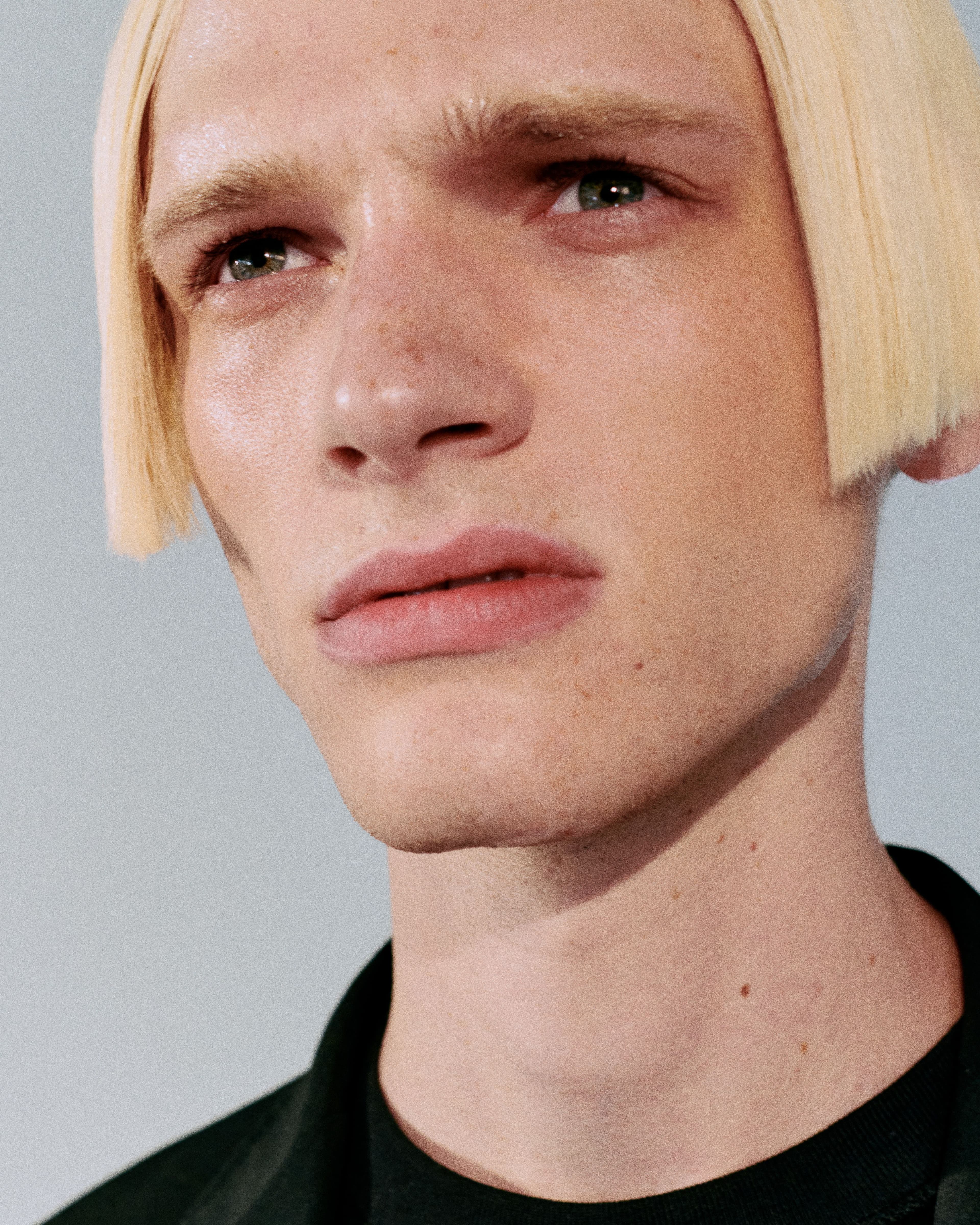 Vintage jacket by Jil Sander from the David Casavant Archive. Shirt by Givenchy.