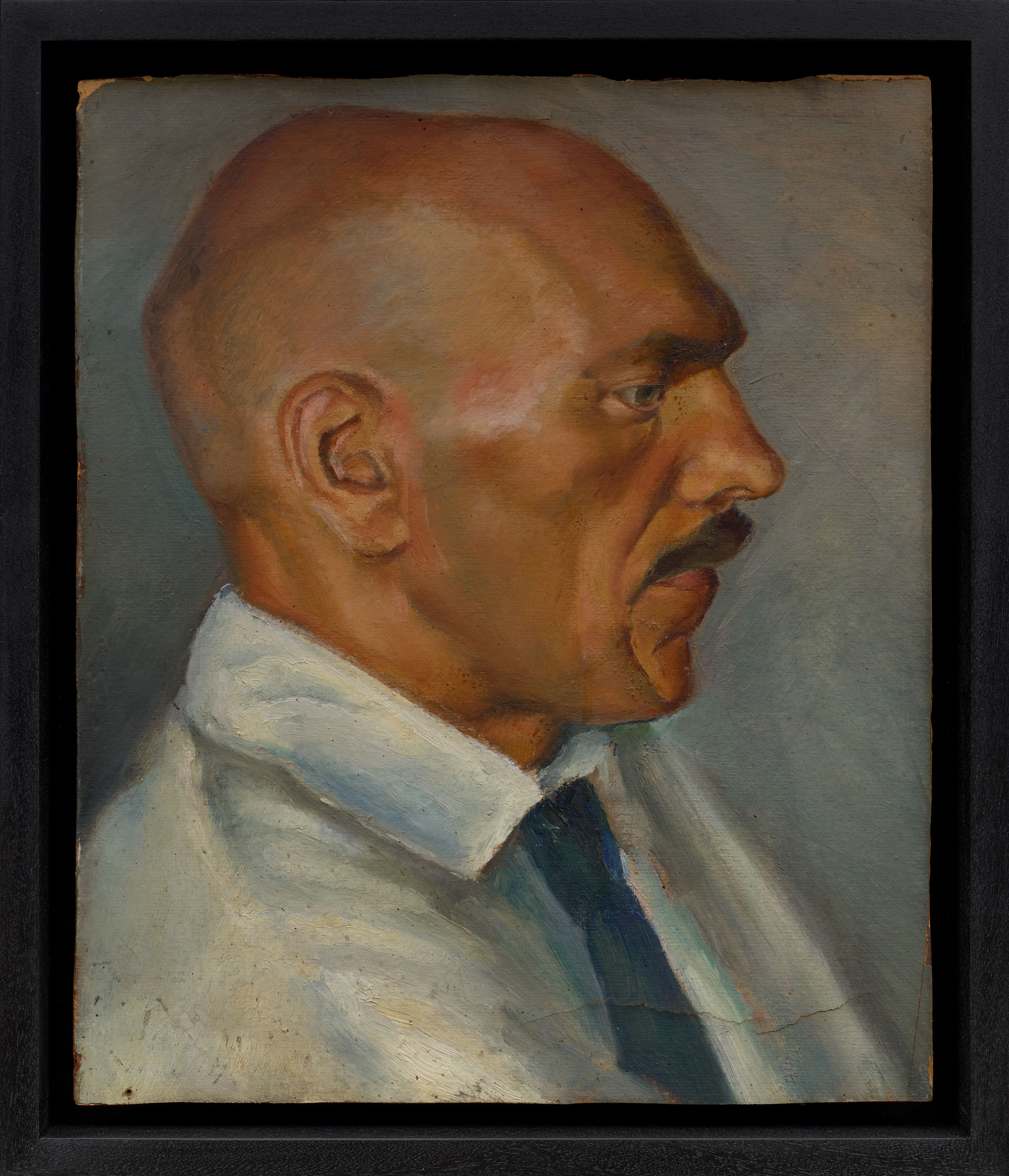 Artist Unknown. ’Untitled,’ n.d. Oil on canvas, 11.5“ × 9.5“ (24.1 cm × 29.2 cm).