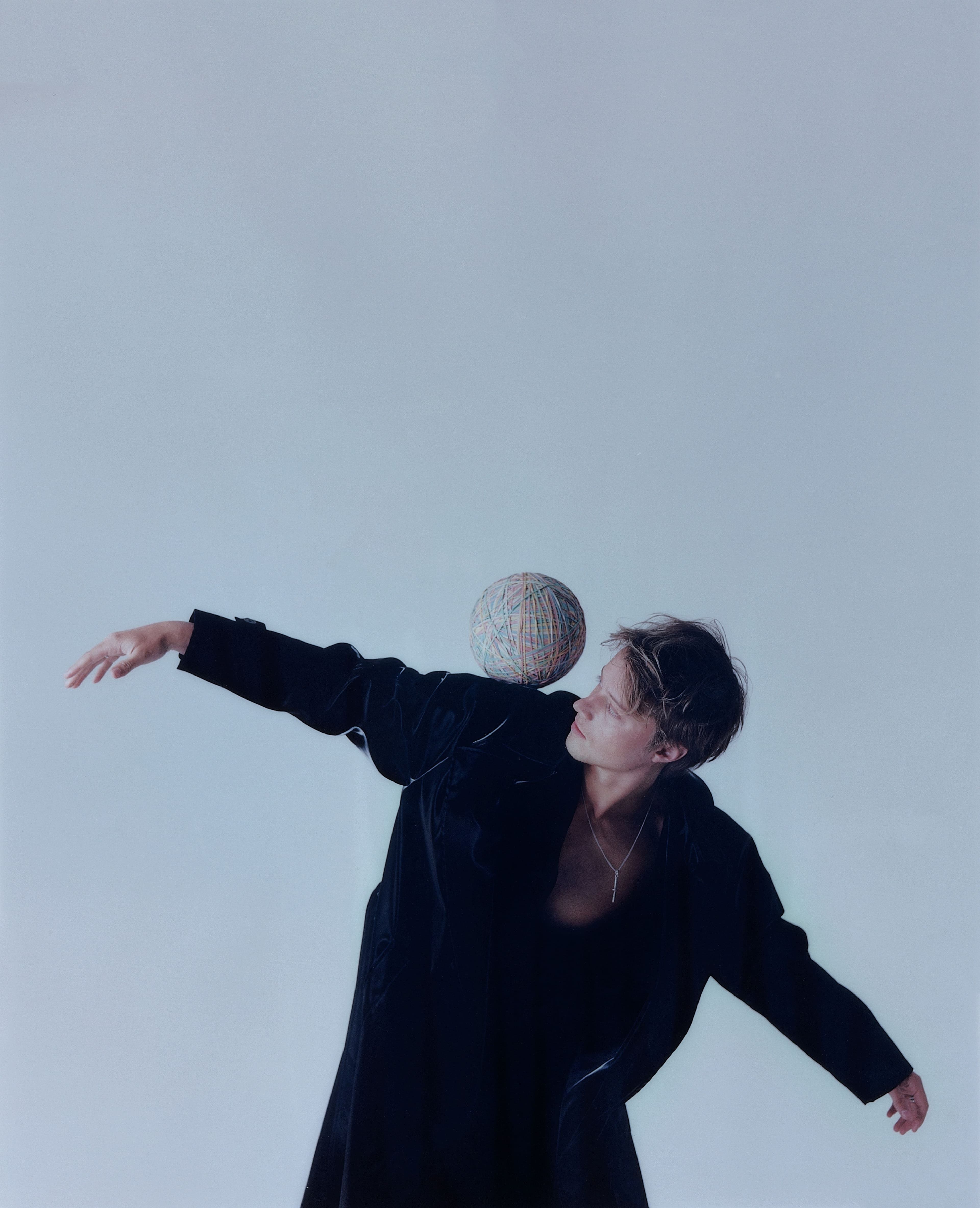 All clothing by Saint Laurent